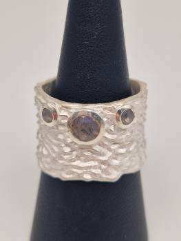 Malerischer Labradorit Ring